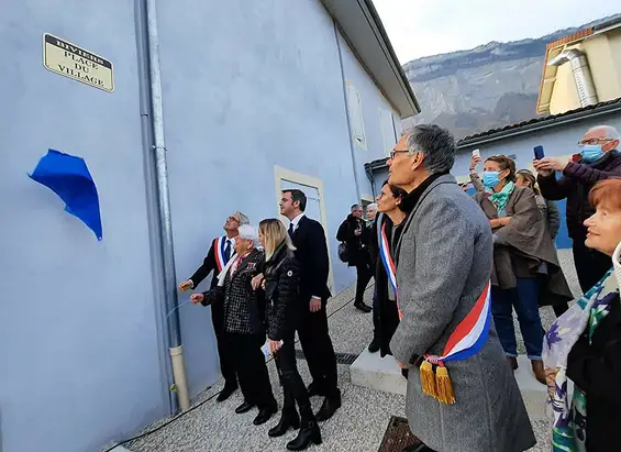 Biviers - Cérémonie du 11 novembre 2021, hommage au Lieutenant Jean SILVY