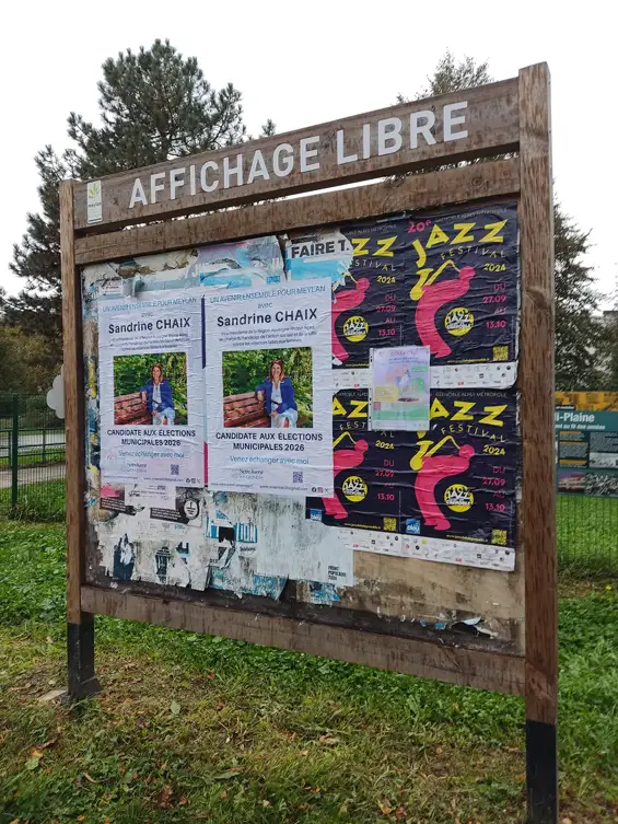 Déclaration de de la Candidature de Sandrine Chaix aux municipales de Meylan en 2026