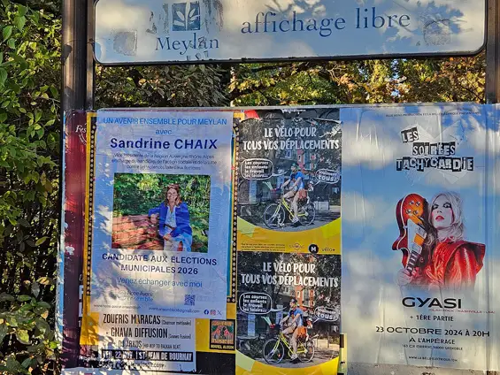 Déclaration de de la Candidature de Sandrine Chaix aux municipales de Meylan en 2026