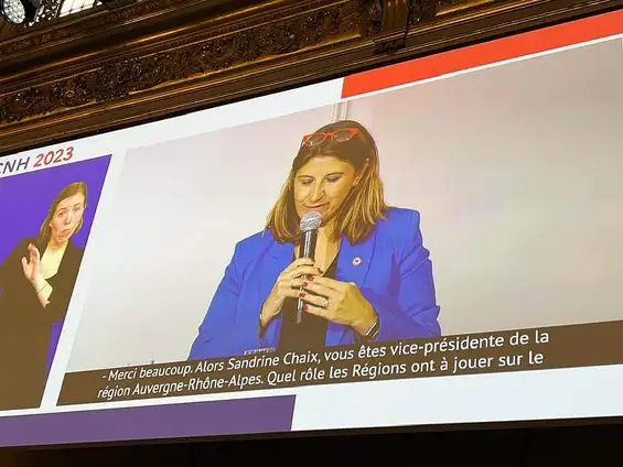 Conférence nationale du handicap 2023 à l'Élysée