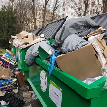 Gestions des déchets, marché des Ayguinards
