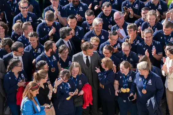 Global Games 2023, Les médaillés Français seront reçu à l'Elysée par Emmanuel Macron