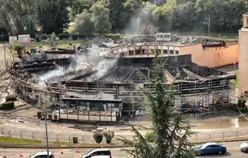 Incendie de la Rotonde à l
