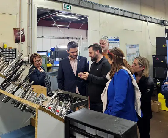 JLS Mécanique : une pépite industrielle soutenue par la Région