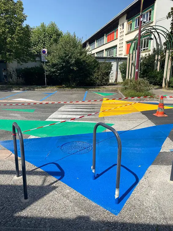 Lettre ouverte remise au Maire de Meylan concernant les marquages au sol "ludiques"