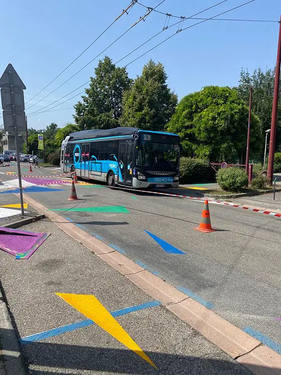 Lettre ouverte remise au Maire de Meylan concernant les marquages au sol "ludiques"