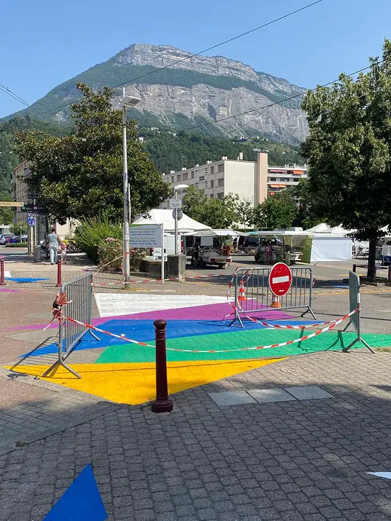 Lettre ouverte remise au Maire de Meylan concernant les marquages au sol "ludiques"