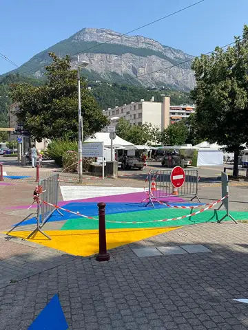 Lettre ouverte remise au Maire de Meylan concernant les marquages au sol "ludiques"