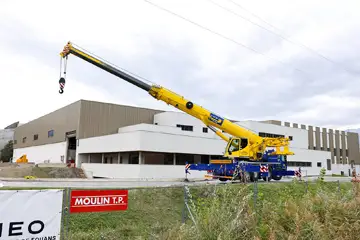 ’objectif est de valoriser la chaleur fatale issue du centre de traitement des déchets Athanor. D’abord à partir de l’incinérateur existant puis, à partir de 2029, le réseau sera relié au nouveau centre (ci-dessus). Photo Le DL/Stéphane Pillaud