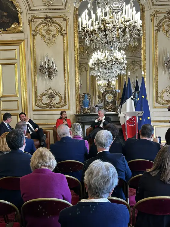 Table ronde au Sénat : Pour des JO 2030 durables et accessibles à tous, intervention de Sandrine CHAIX