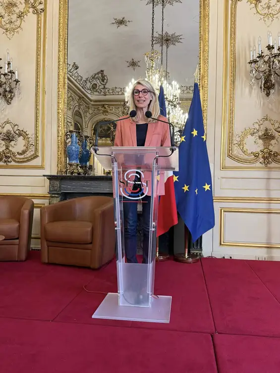 Table ronde au Sénat : Pour des JO 2030 durables et accessibles à tous, intervention de la Ministre des Sports, Marie Barsacq